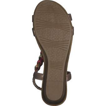 2Go Fashion Keilsandale in gold