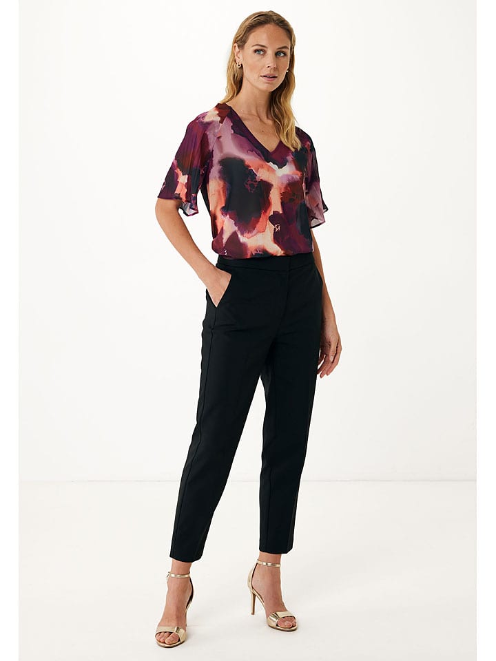Mexx Bluse in Aubergine/ Rosa günstig kaufen