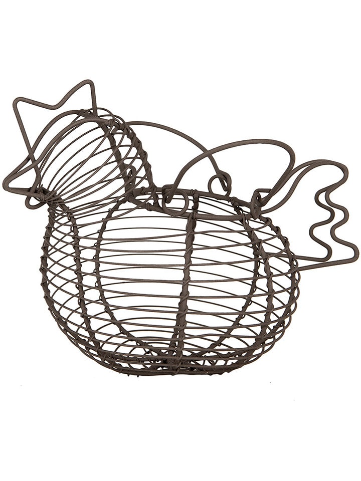 Clayre & Eef Korb in Braun - (B)24 x (H)17 x (T)14 cm günstig kaufen onesize