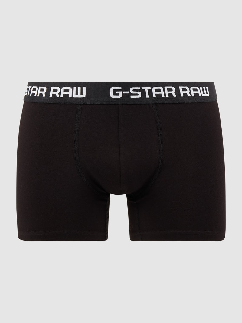 Trunks aus Baumwoll-Elasthan-Mix in schwarz