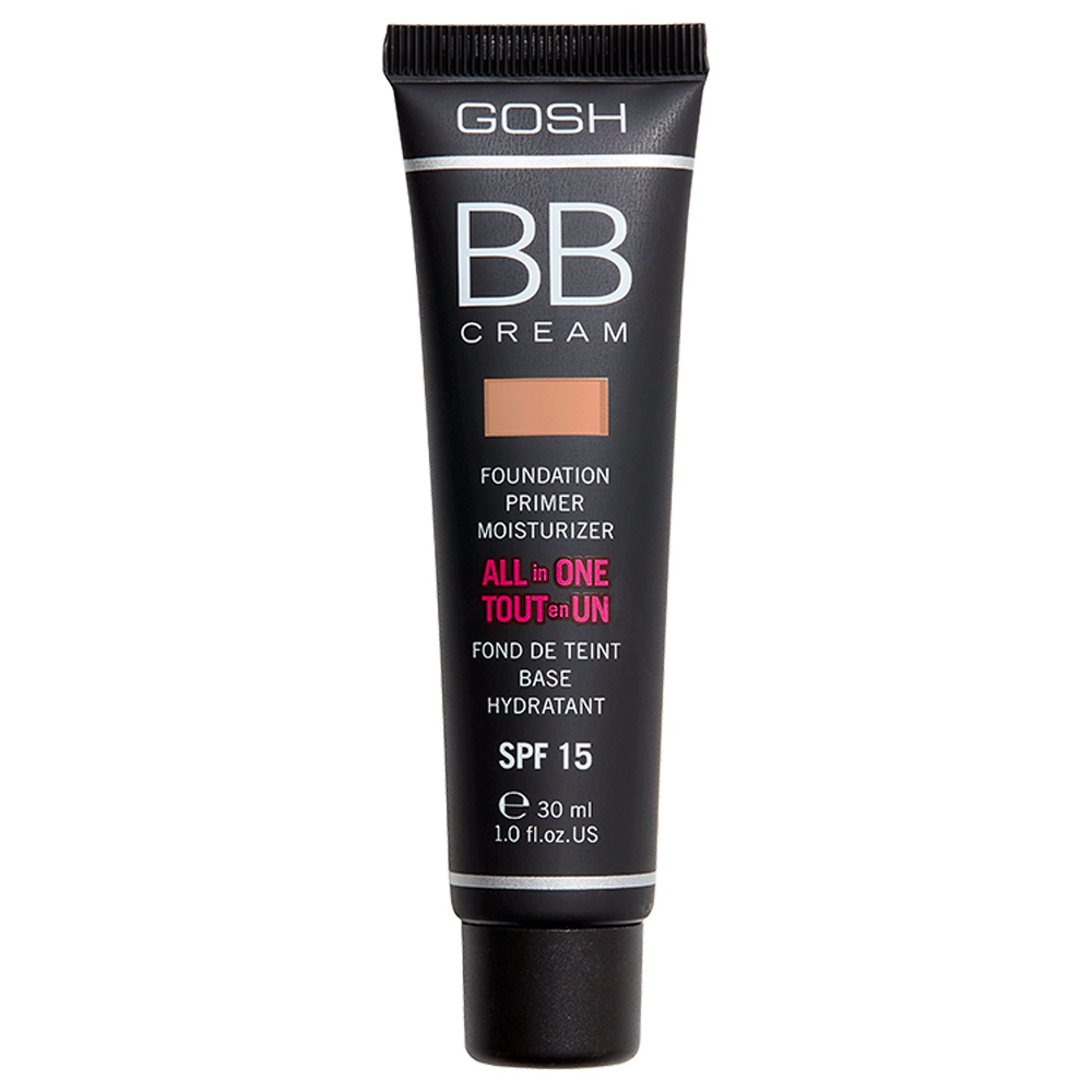 gosh copenhagen BB Cream Foundation-Primer-Moisturizer BB crème 3 en 1 SPF 15 Fond de Teint - Base - Hydratant