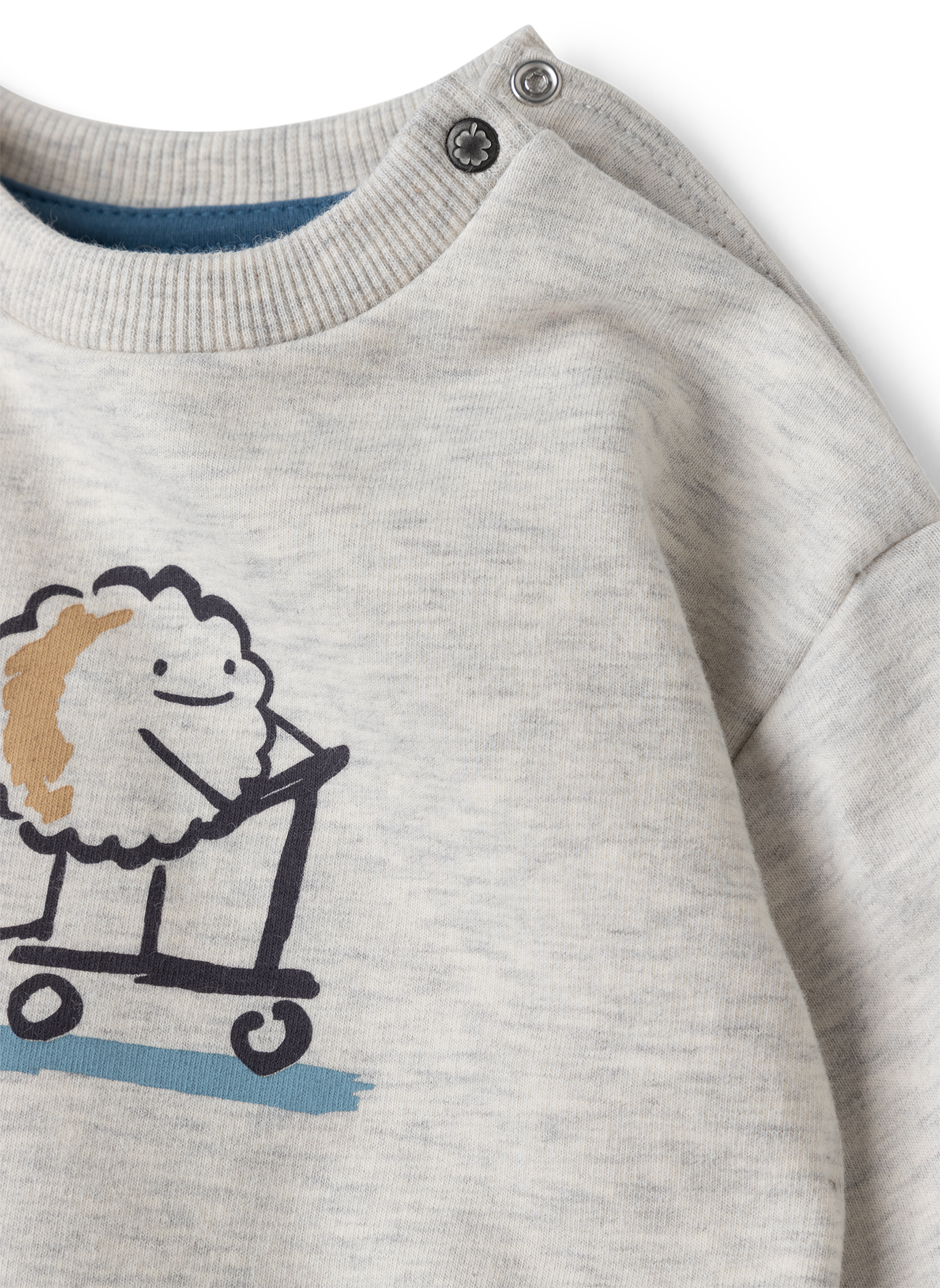 Jungen-Sweatshirt Beigemelange