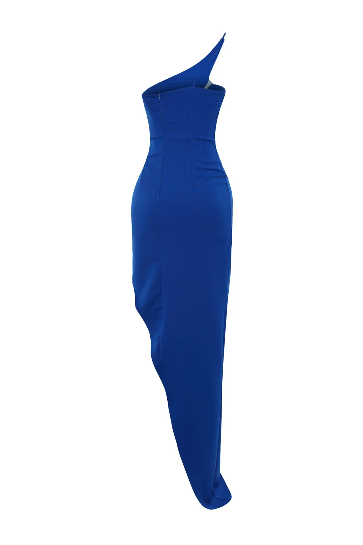 Trendyol Collection  Saks gewebtes langes Abendkleid TPRSS23AE00035