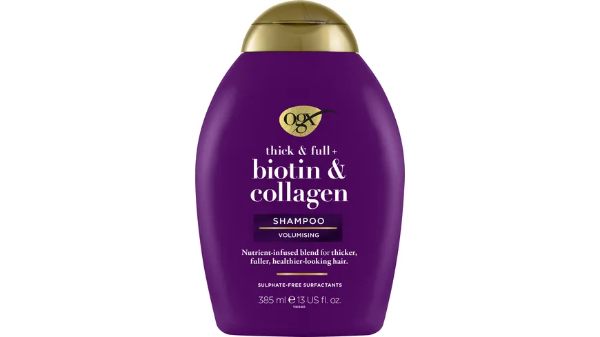 OGX thick & full + biotin & collagen SHAMPOO 385ml 385 ml