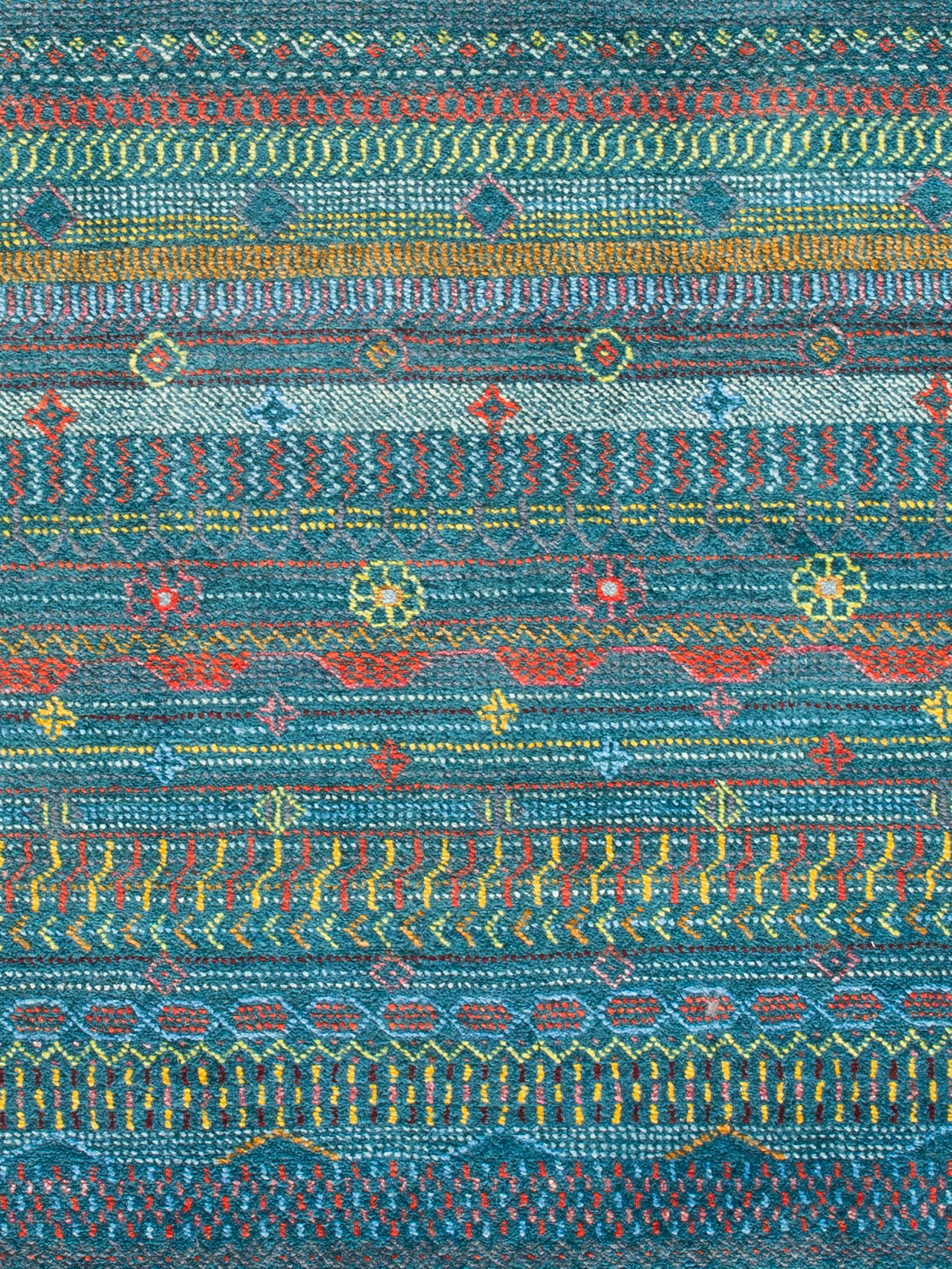 Contemporary Gabbeh ca. 203 x 308 cm, Unikat / Einzelstück