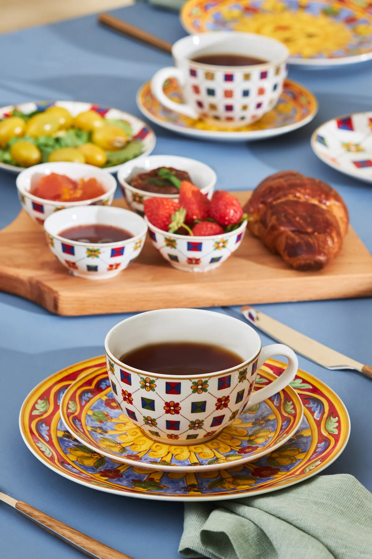 Karaca  Frühstückset - Grau