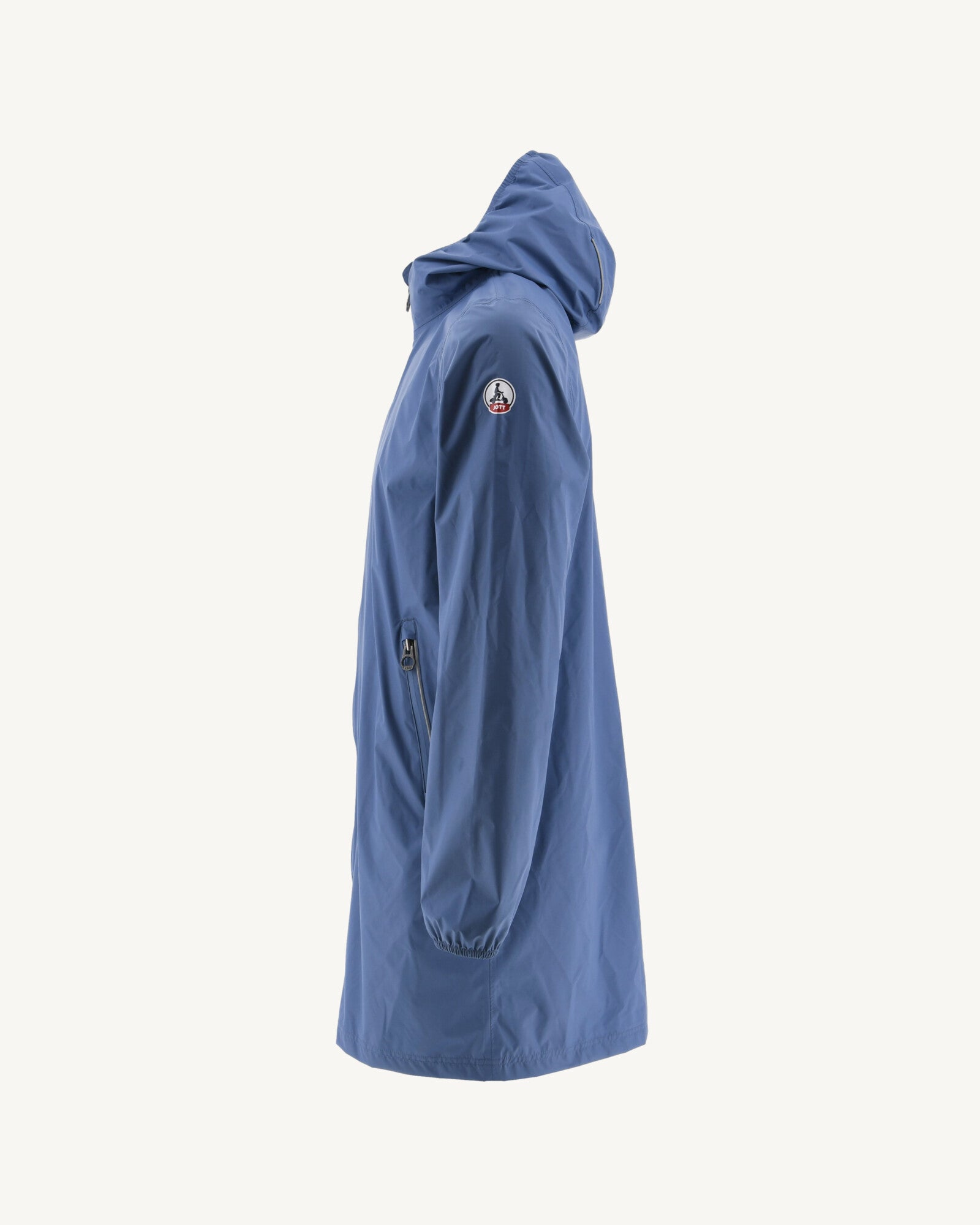 Imperméable long paquetable Bleu jeans Stockholm