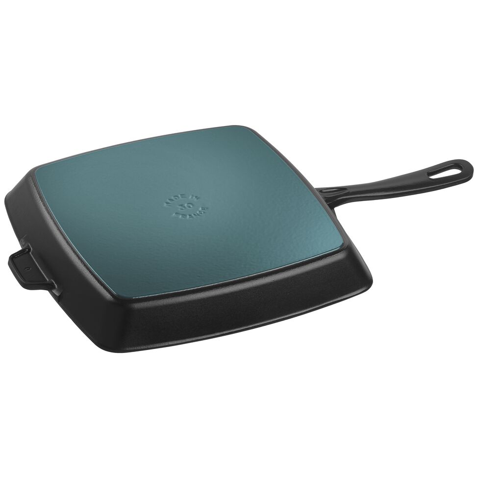American Grill 30 x 30 cm, Gusseisen, Schwarz