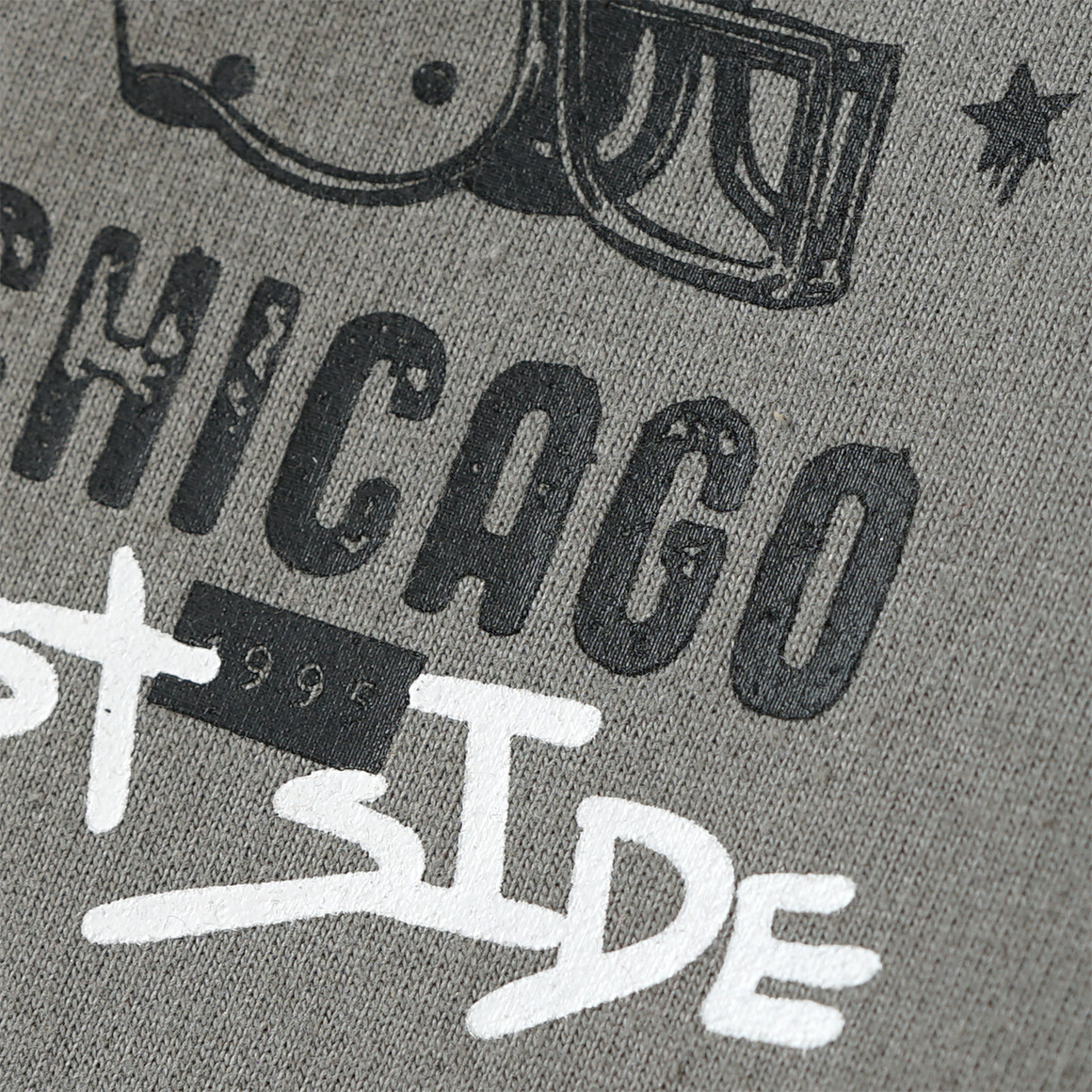 Jungen Sweatjacke mit City-Print