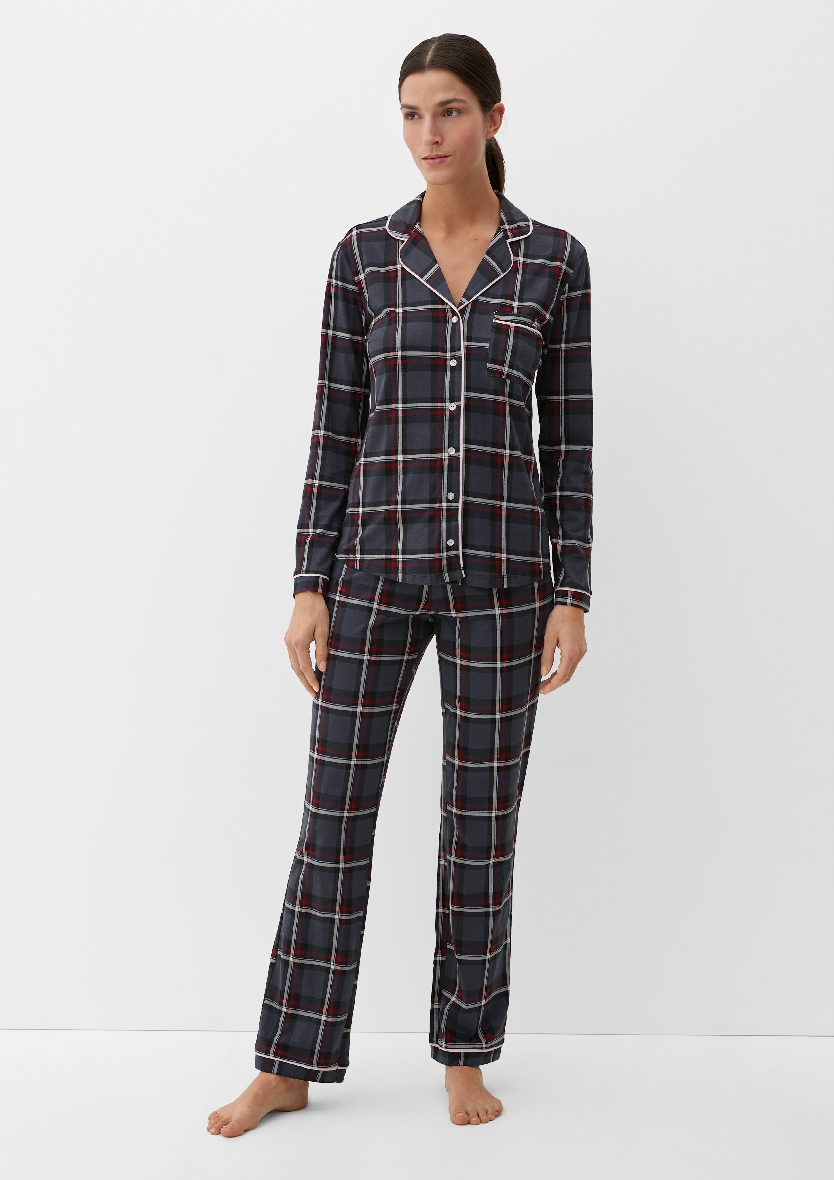 Pyjama mit Allover-Print  6006321-69S2