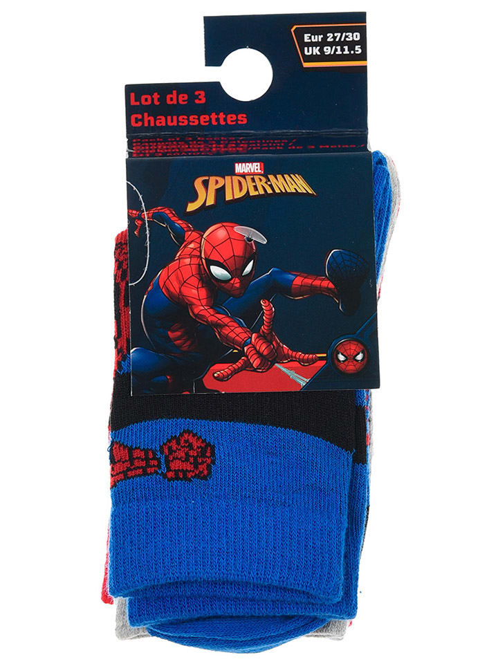 Spiderman 3er-Set: Socken 