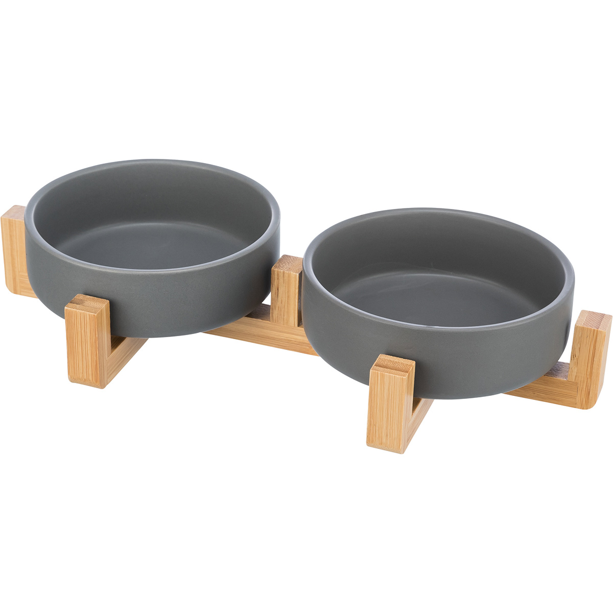 Trixie Napf-Set Keramik mit Holz günstig kaufen