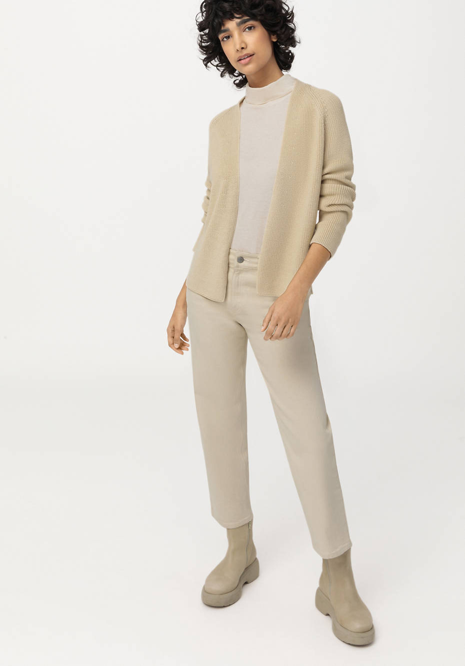 Strickjacke aus reiner Bio-Baumwolle