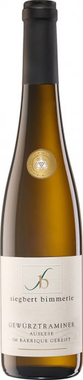 2015 Gewürztraminer Auslese Barrique lieblich 0,5 L - Weingut Siegbert Bimmerle