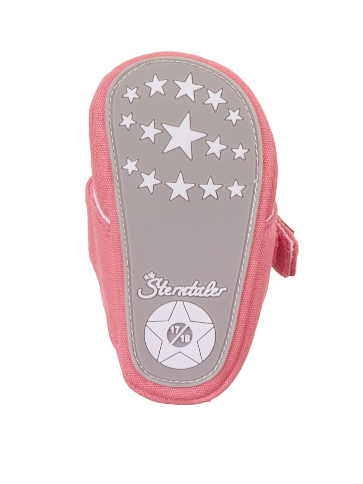 Sterntaler Krabelschuhe uni in rosa günstig kaufen