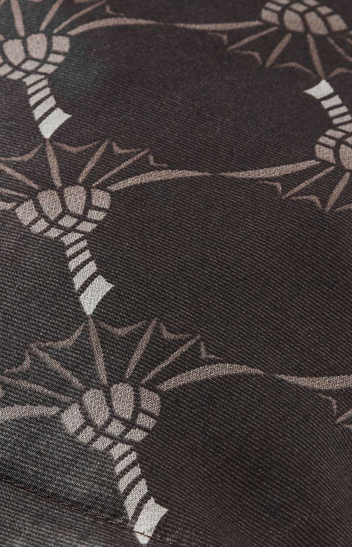Bettwäsche Cornflower Double in Shiny Black, Schwarz/Grau - im JOOP!