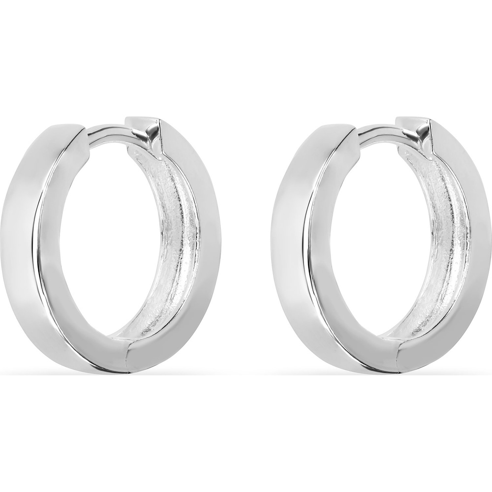 FAVS Créoles 925 Argent Boucles d'oreilles