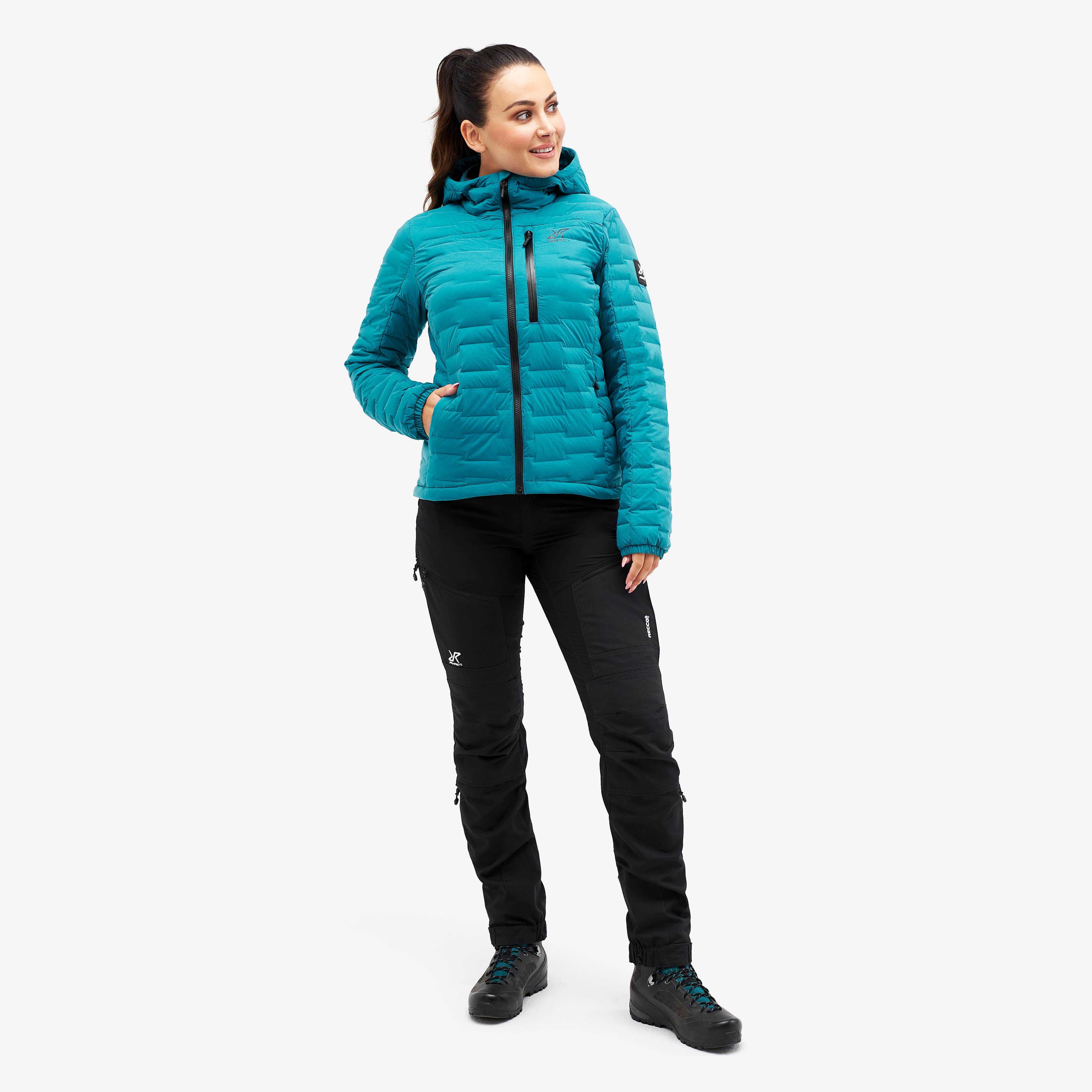 Flex Down Jacket Femme Ocean Depth
