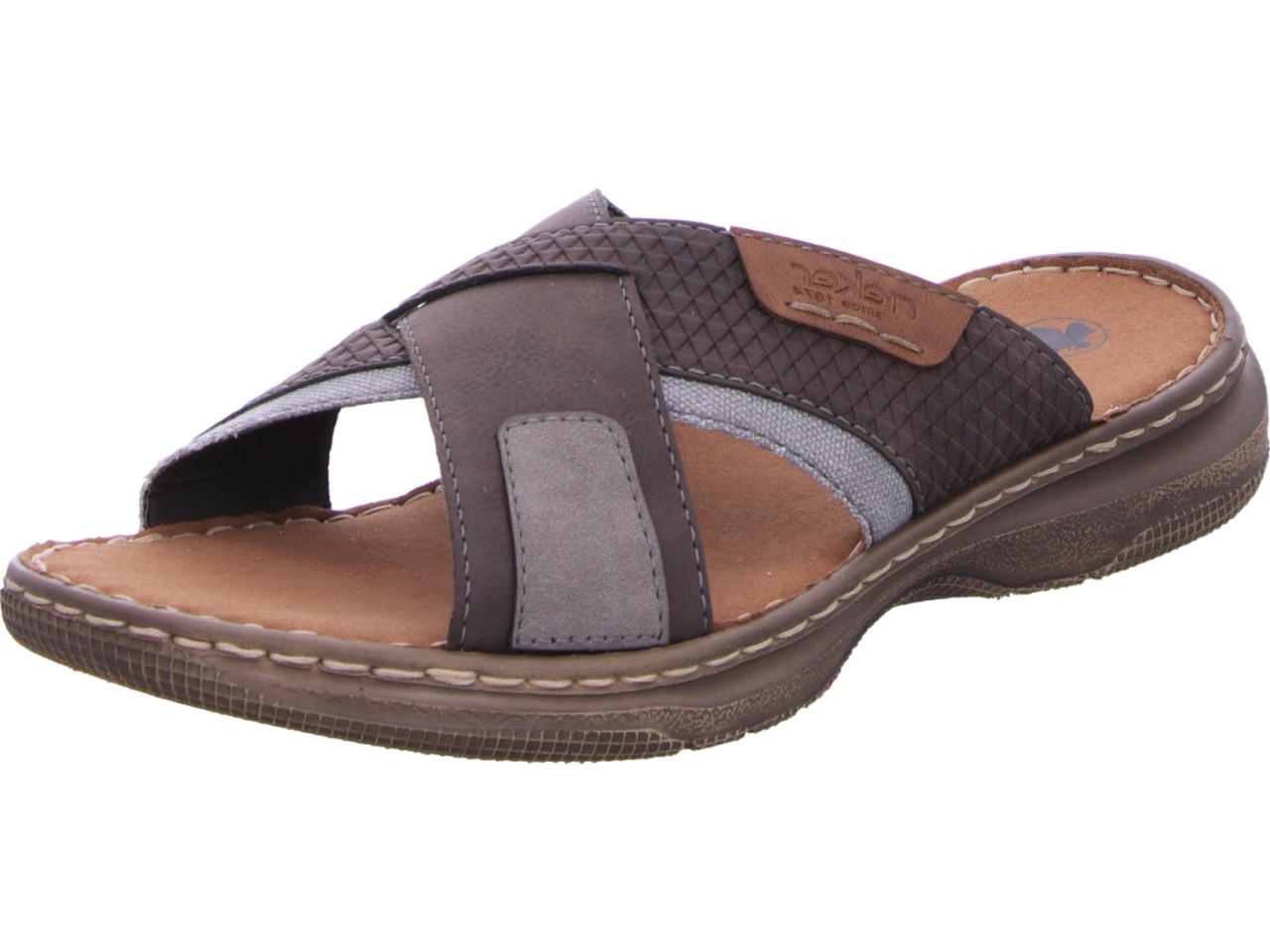 RIEKER Sportliche Sandalen braun