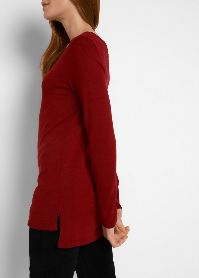 Feinstrickpullover, langarm