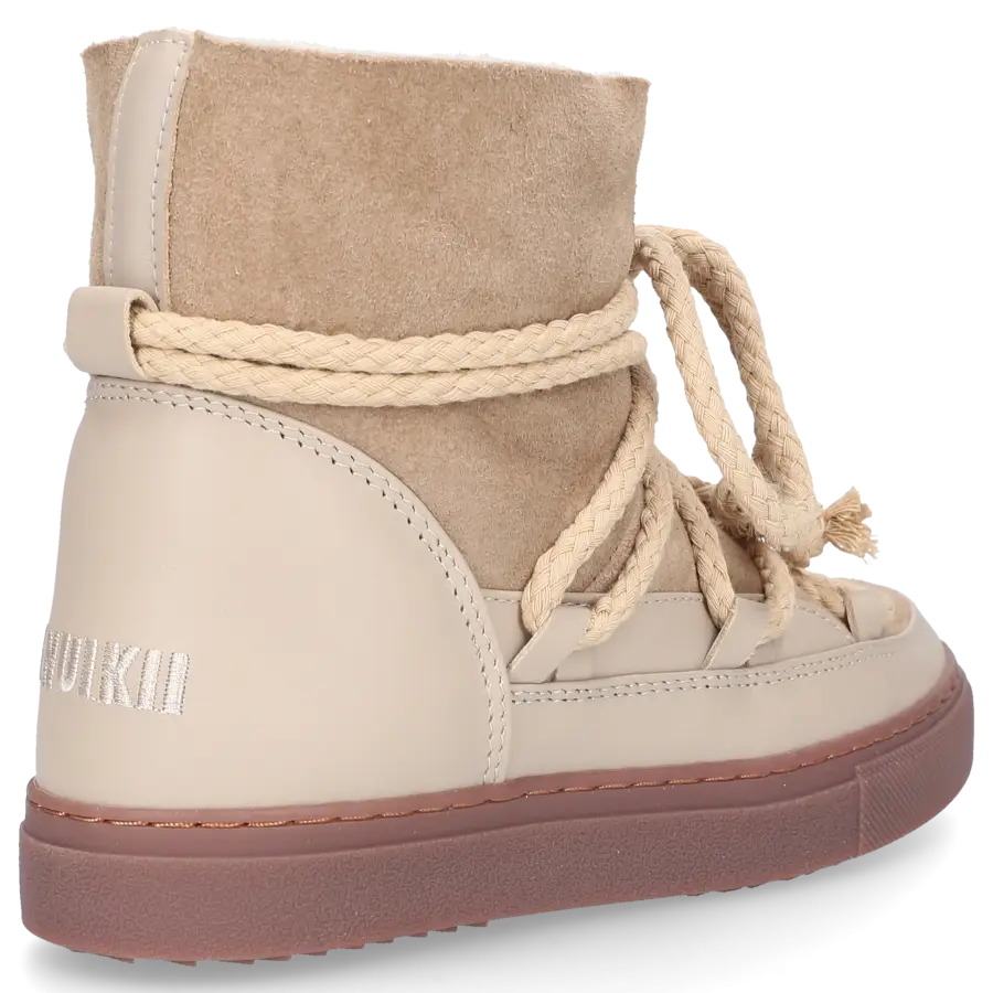 INUIKII - Snowboots CLASSIC Veloursleder - beige