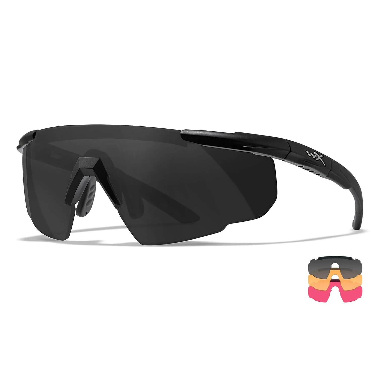 Saber Advanced Taktische Brille mit 3 Gläsern Gestell