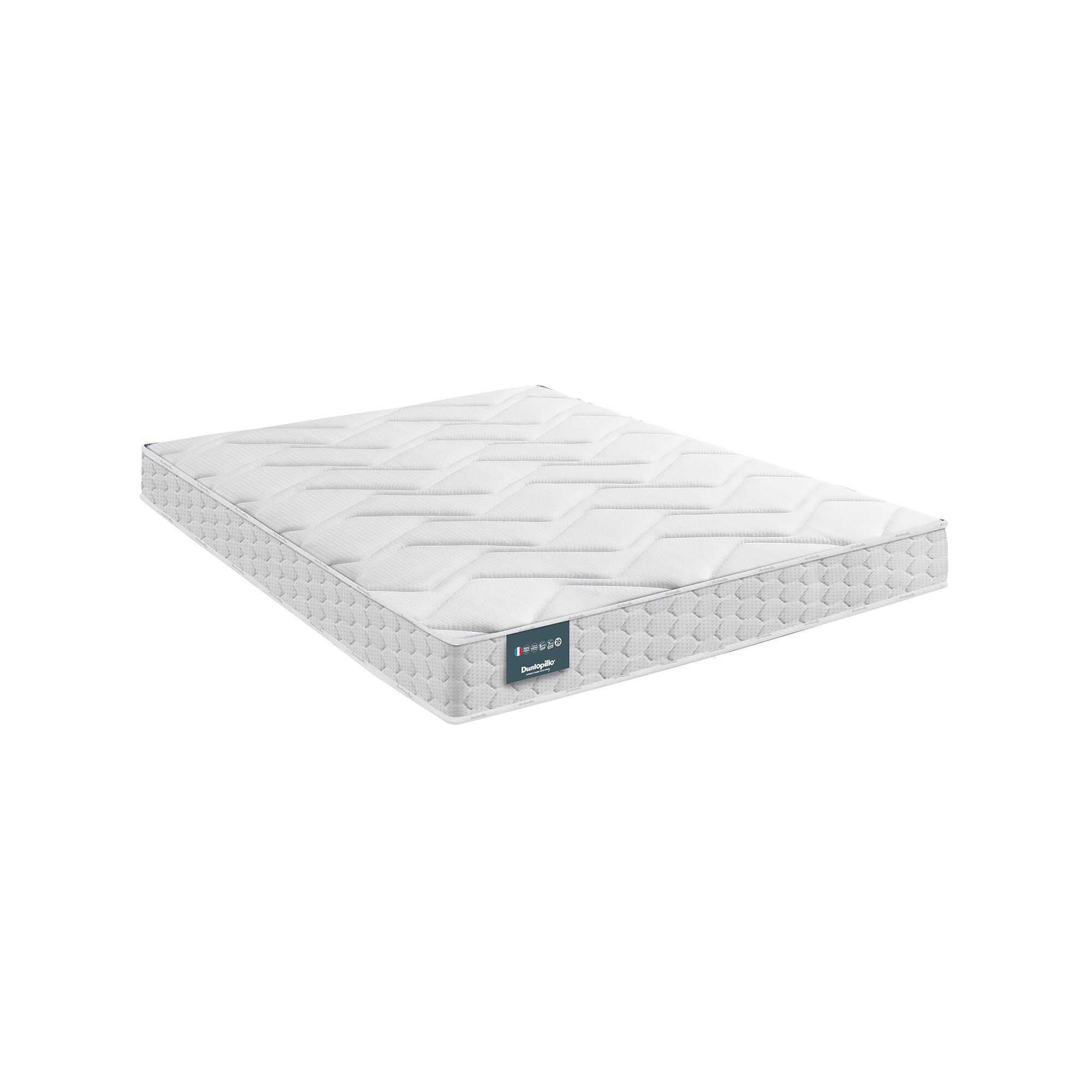 Matelas mousse Dunlopillo Aérial haut. 20 cm, confort ferme