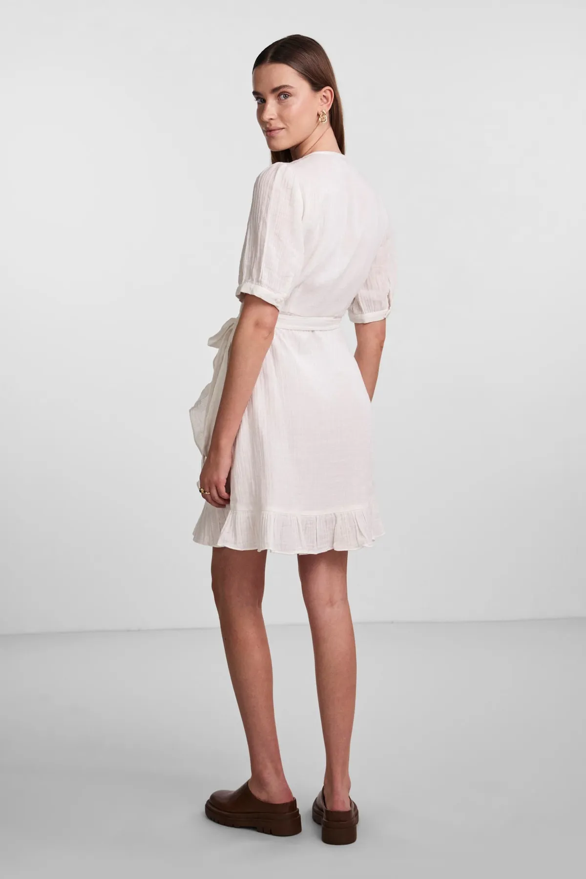 PIECES  Kleid Damen/Mädchen Cloud Dancer