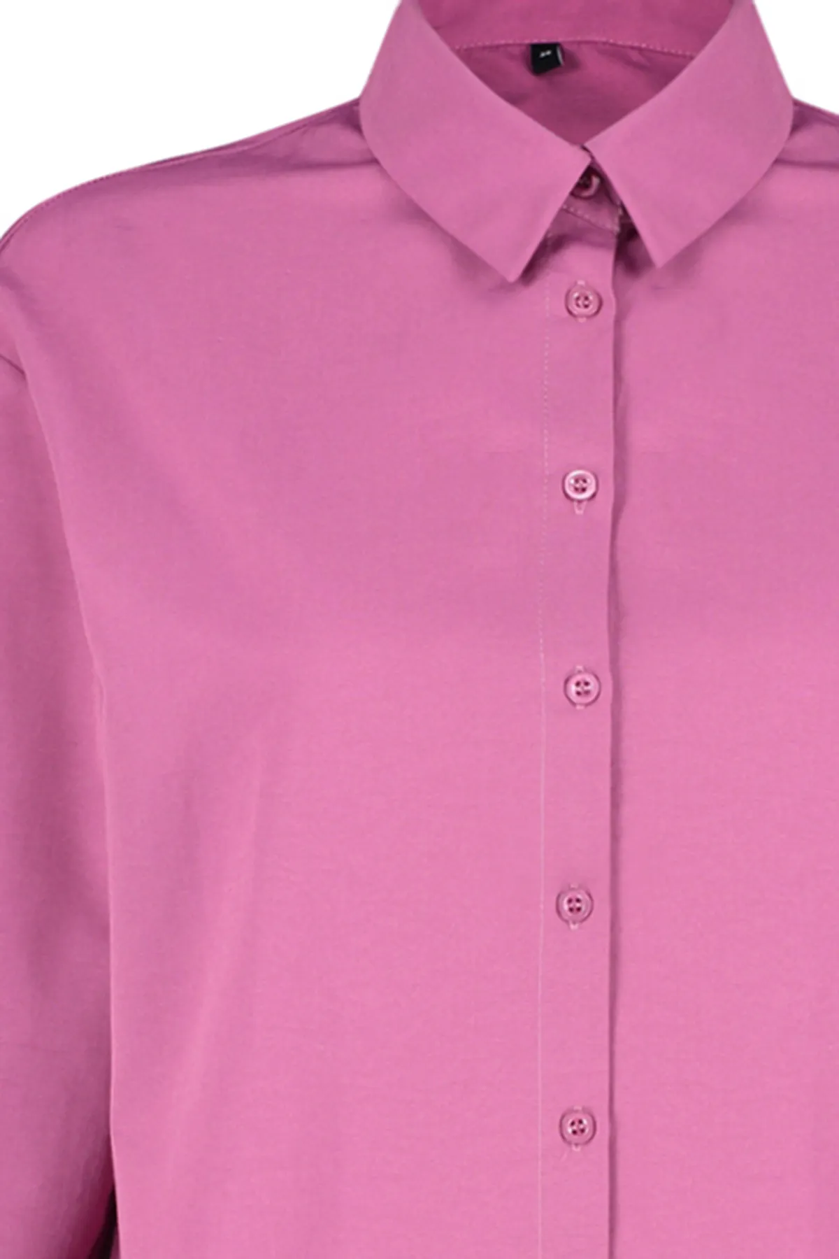 Trendyol Collection  Gewebtes Hemd in Pflaume TBESS22GO0664