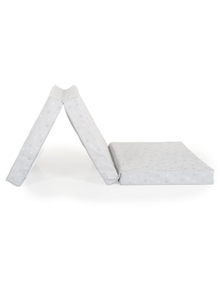 Moni Babybett Klappmatratze Mirage in grau günstig kaufen 60x120 cm