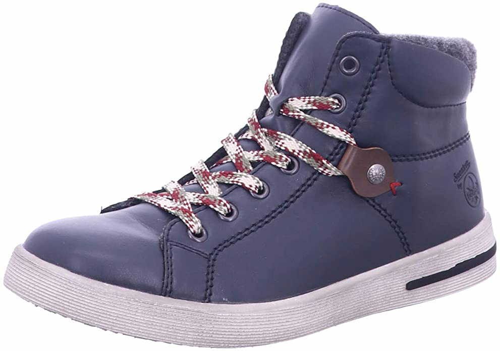 RIEKER Schnür-Stiefeletten blau