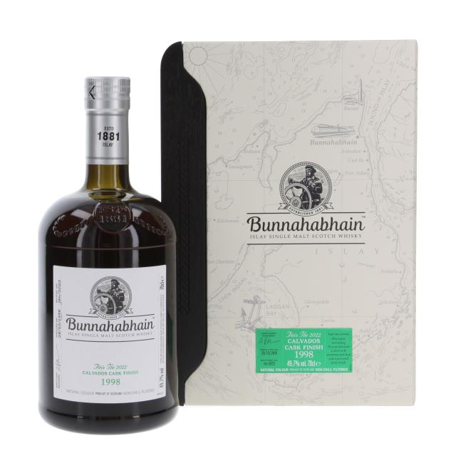Bunnahabhain Calvados Cask Finish Fèis Ìle 2022 0,7 l·49,7 % vol