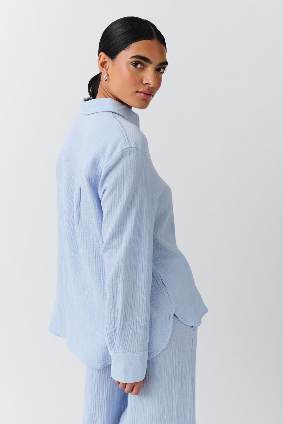 Gauze shirt