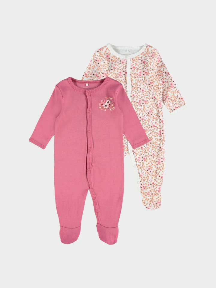 name it Schlafstrampler 2er Pack in rose wine günstig kaufen