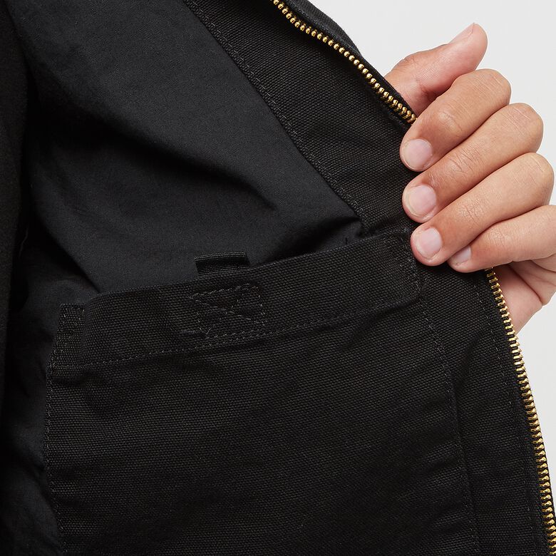 Carhartt WIP Detroit Jacket black aged canvas