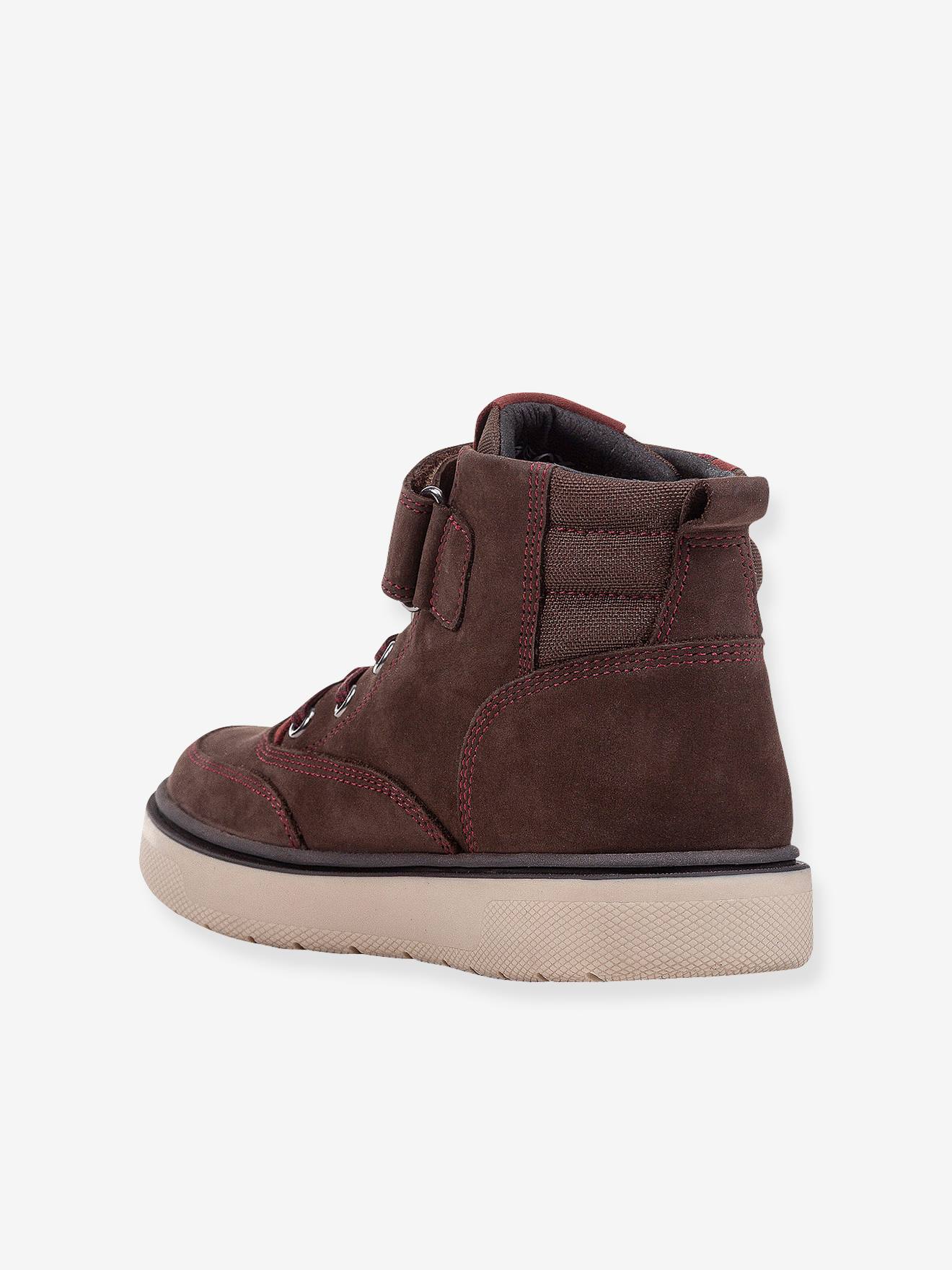 Geox Jungen Sneakers J RIDDOCK BOY WPF GEOX - braun/bordeaux