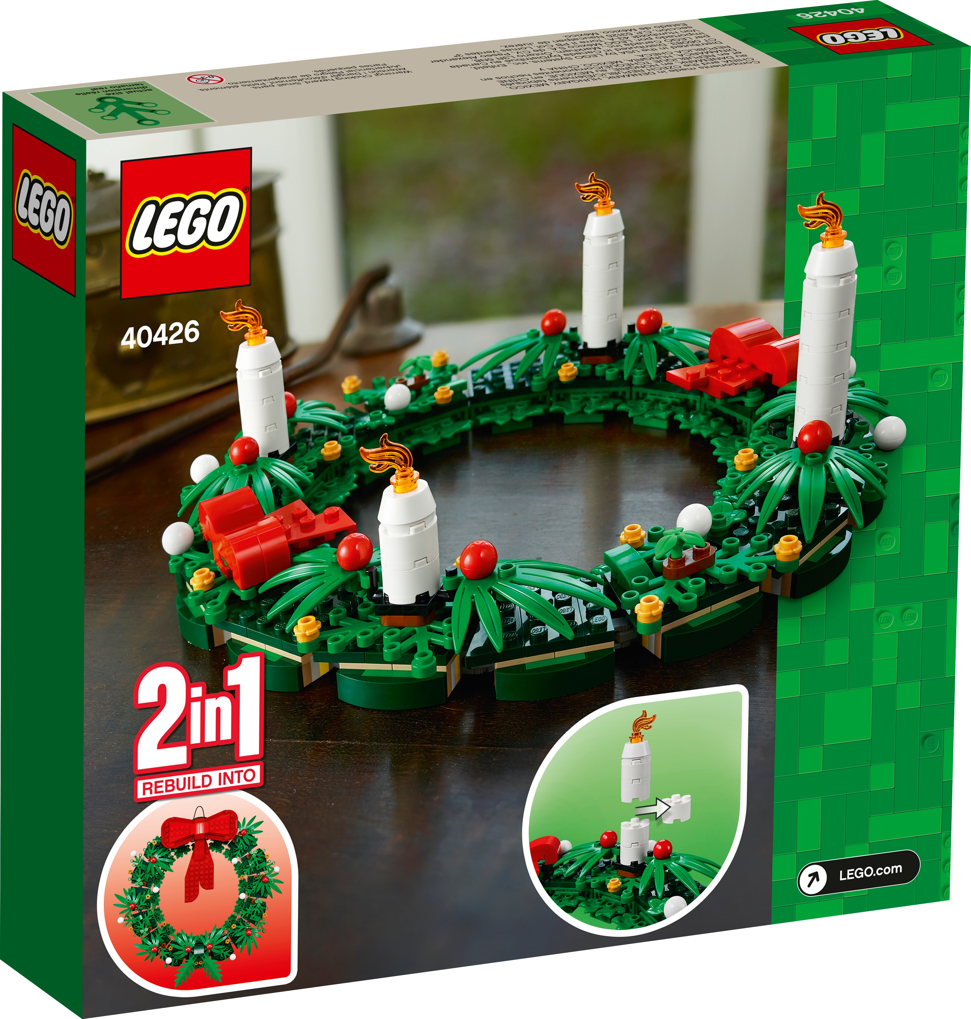 2-in-1-Adventskranz 40426