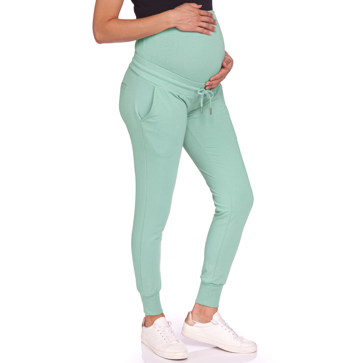 Damen Umstands-Jogginghose mit Tunnelzug