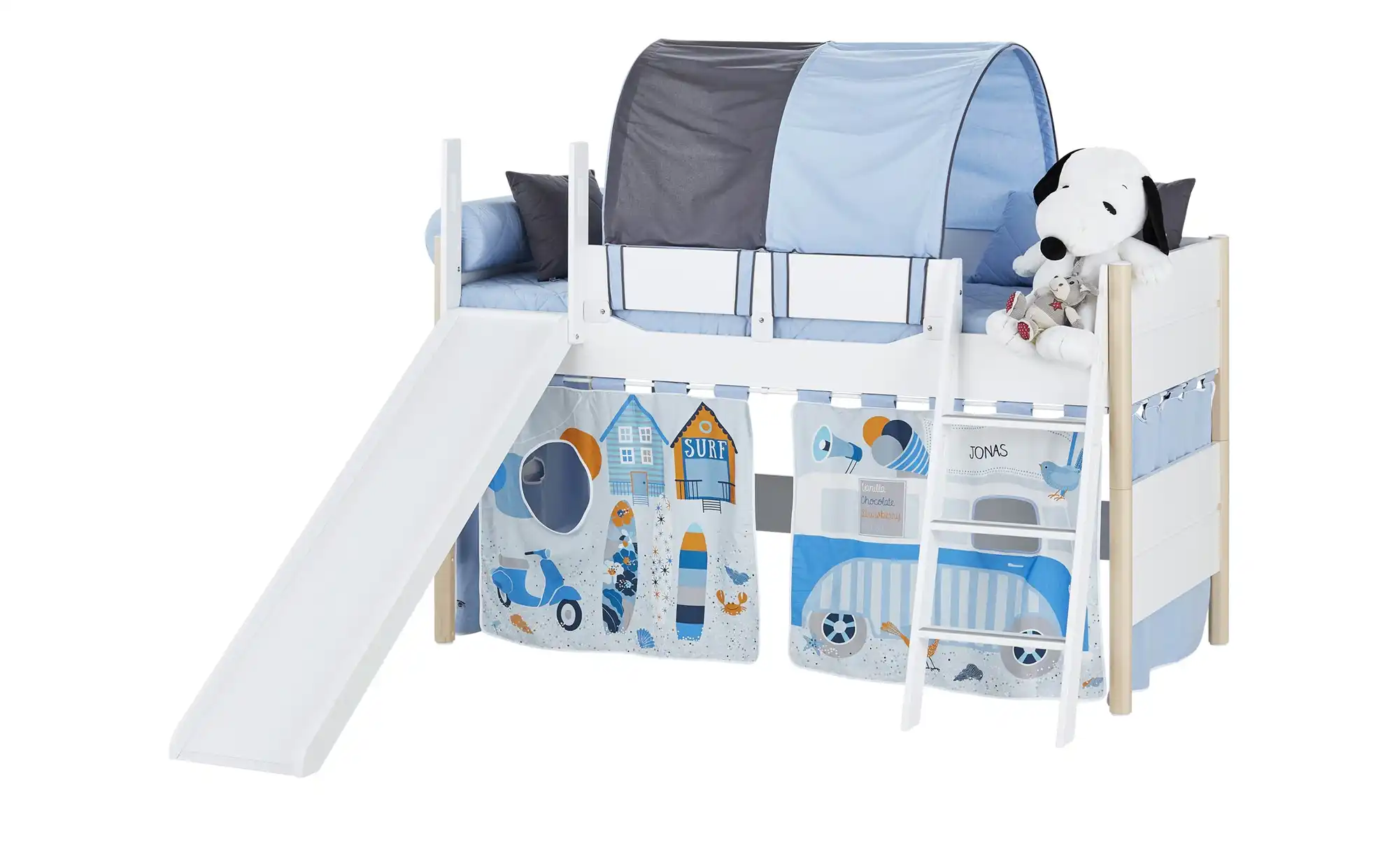 PAIDI Spielbett mit Rutsche Ylvie