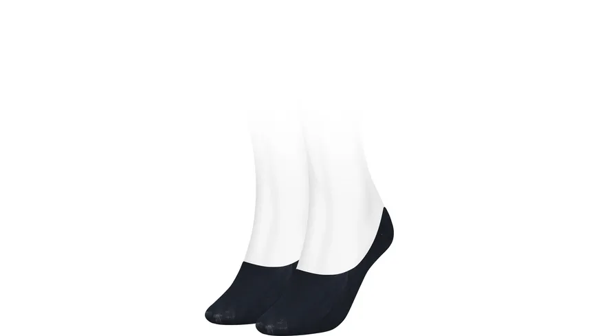 TOMMY HILFIGER Damen Füßlinge 2er Pack midnight blue