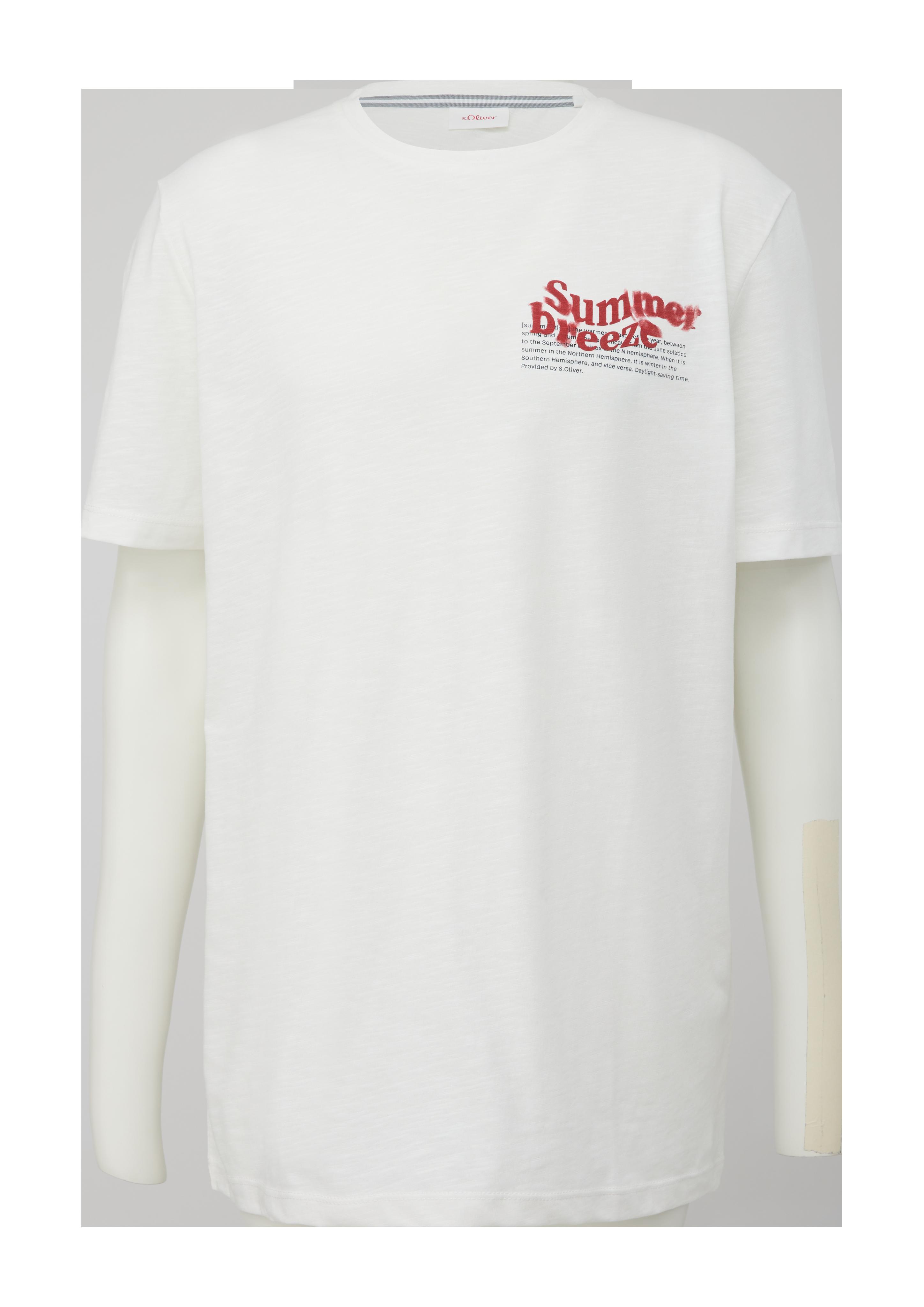 T-Shirt aus Baumwollmix  2135669-01D2