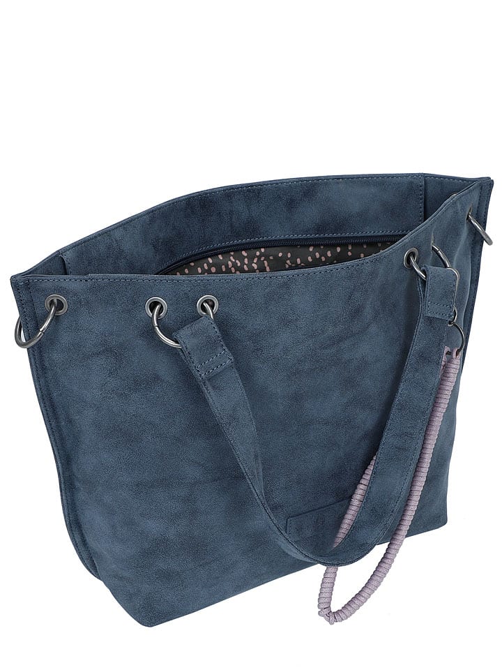 Fritzi aus Preußen Schultertasche in Blau - (B)12 x (H)31 x (T)40 cm günstig kaufen onesize