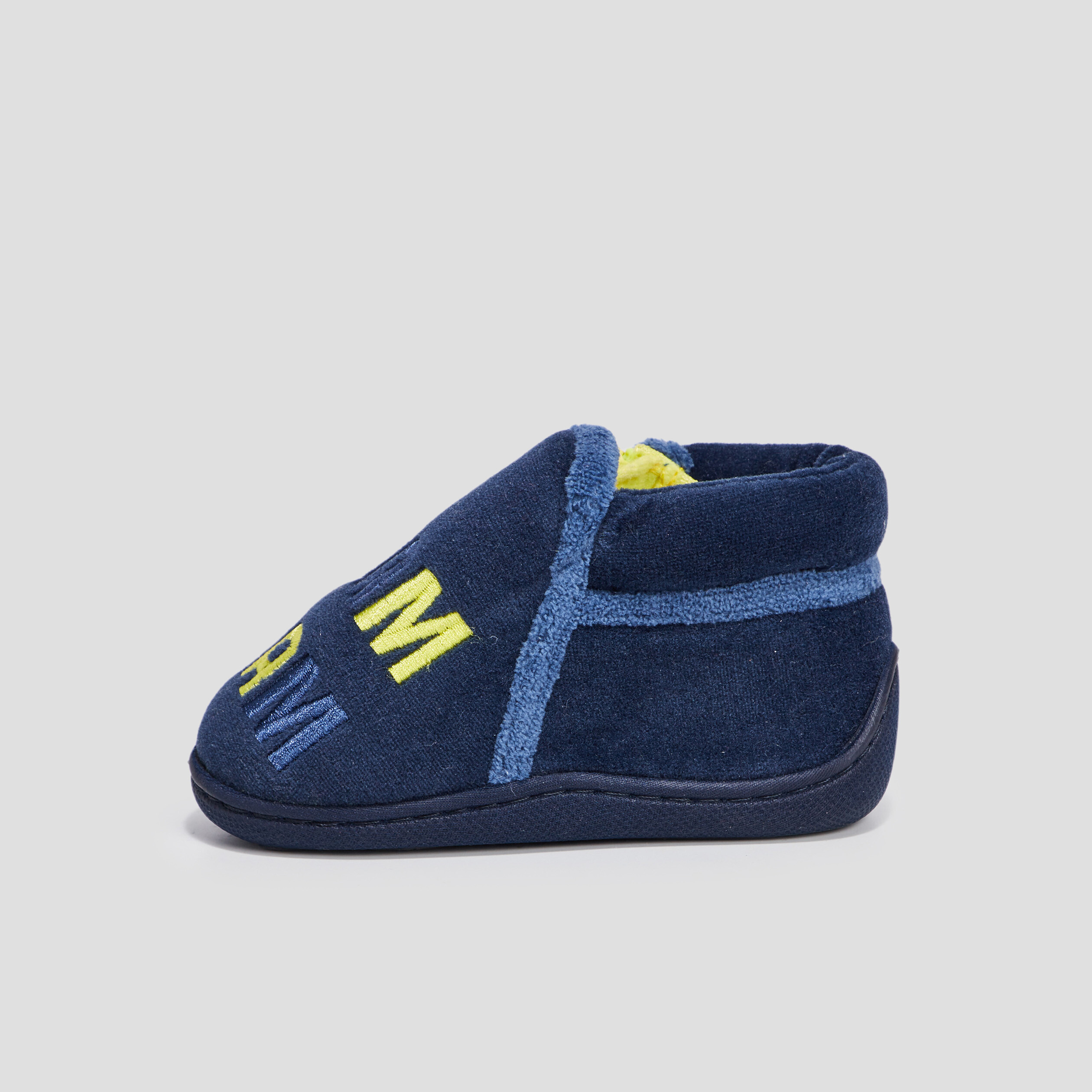 Chaussons bottillons Isotoner bleu bébé garçon | La Halle