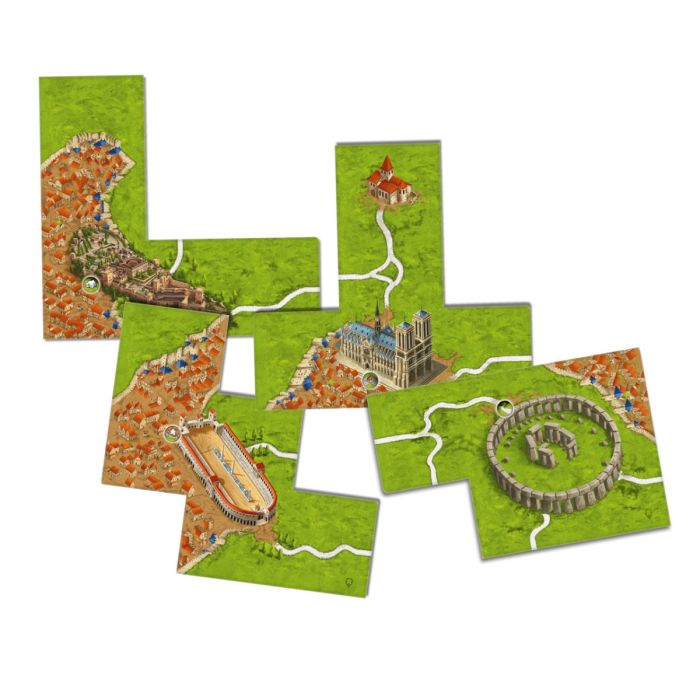 Carcassonne - Wunder der Menschheit - Set I (DEU/ENG)