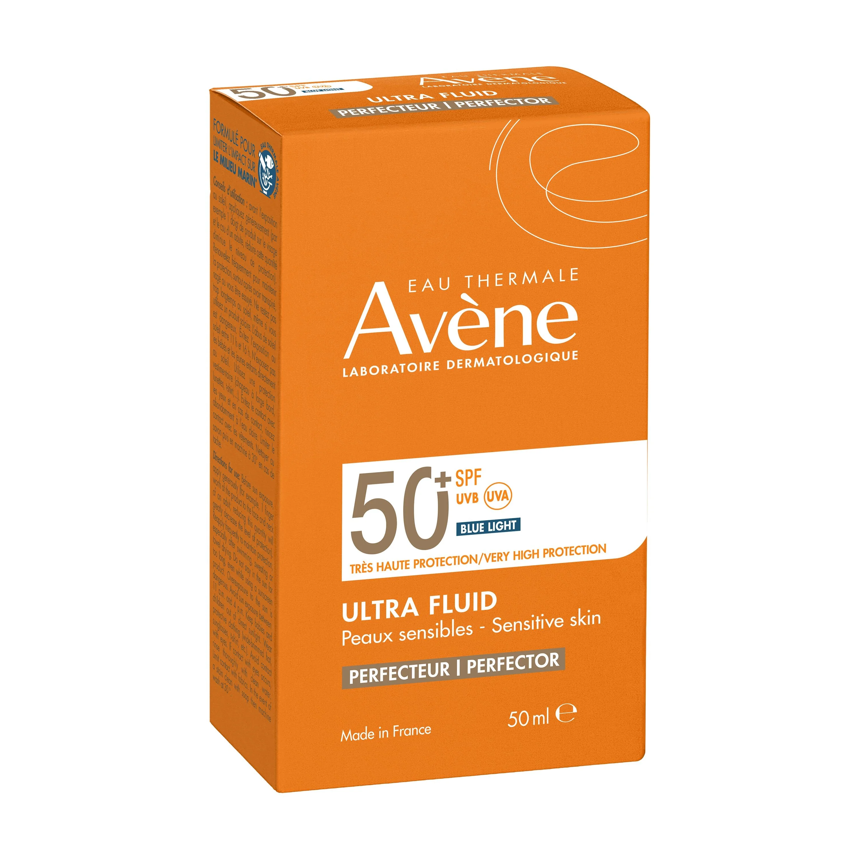 Suncare Ultra Fluid Perfector SPF50+ - Krema za sunčanje za lice s visokom zaštitom.