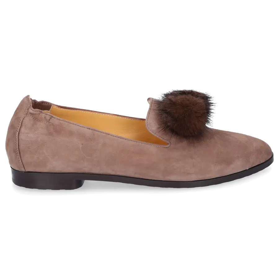 Truman's - Loafer 8858 Veloursleder Bommel braun - braun