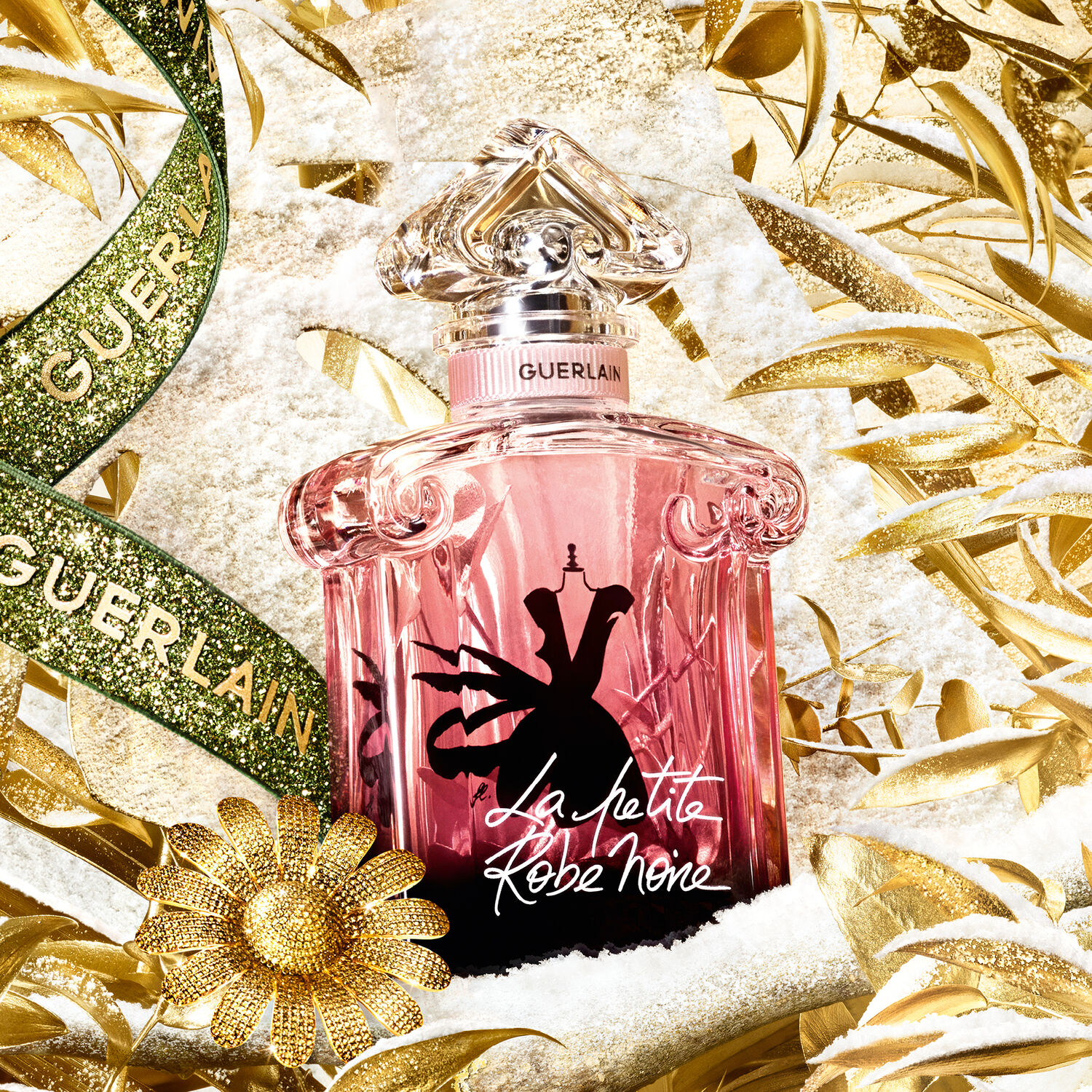 Guerlain LA PETITE ROBE NOIRE Coffret Eau de Parfum 50ml et une Miniature 5ml + Lait Corps 75ml