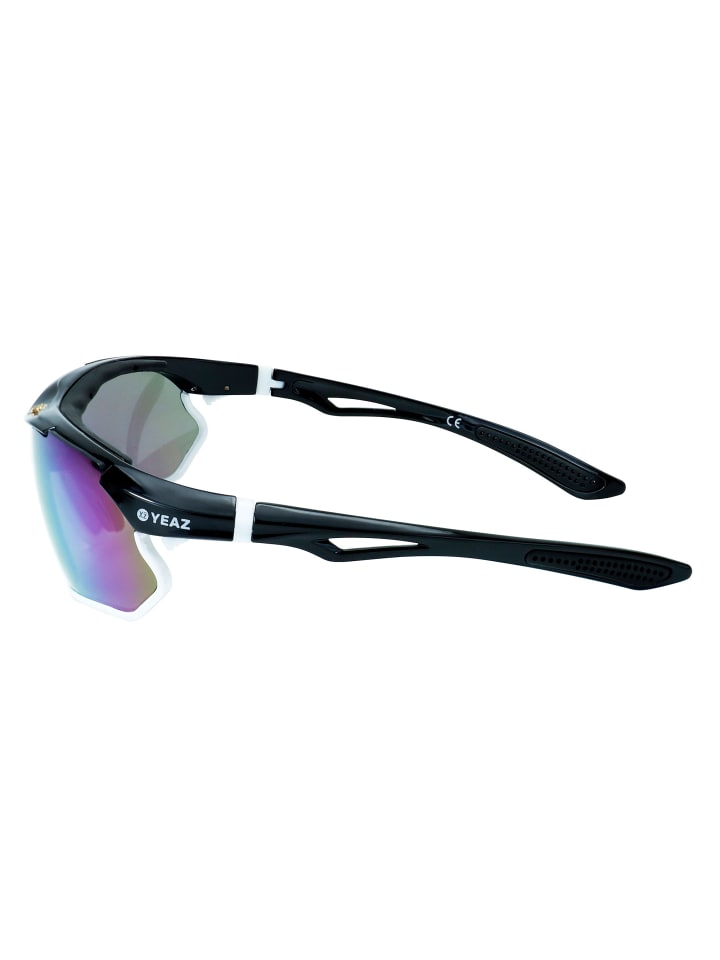 YEAZ SUNRAY Sport-Sonnenbrille schwarz/weiß/lila in lila günstig kaufen onesize
