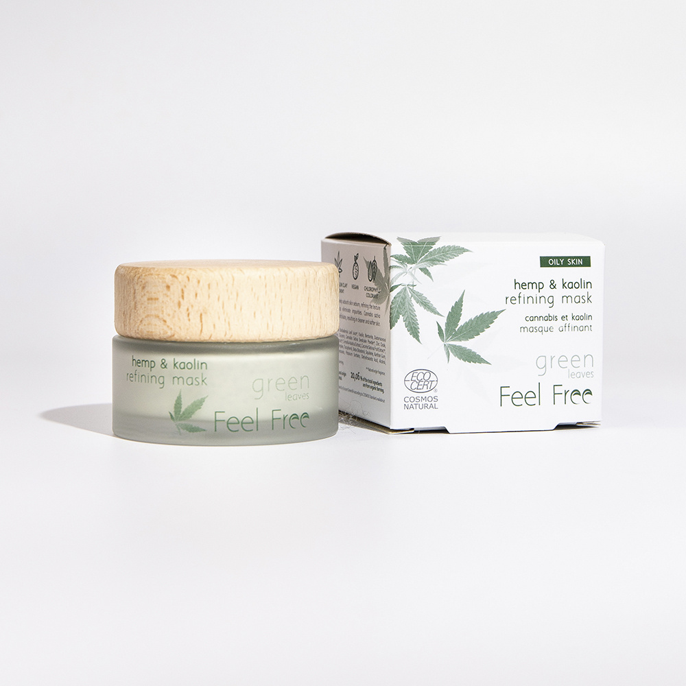 Feel Free Chanvre & Kaolin Masque Raffinant + Gommage Masque + Gommage Ecocert