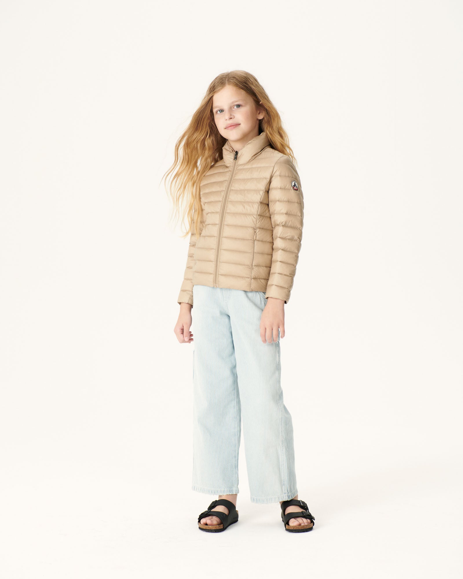 Doudoune légère enfant Beige Lou